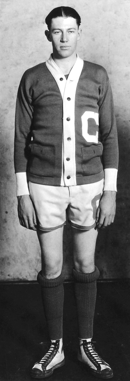 Check out the "Lovely" rolled socks-and-sweater uniform!