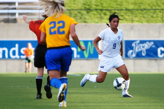 Andrea Zuniga at the Creighton women’s soccer host Wyoming Friday night at 7 p.m. and Cal State Fullerton Sunday at 1 p.m.