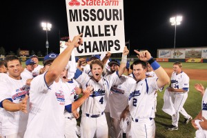 Creighton upset the rest of the MVC and took the tournament championship in 2012 (Mike Spomer/WBR)