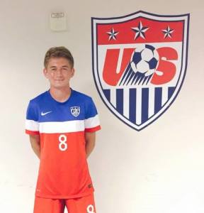 US U18 midfielder & Creighton commit Evan Waldrep