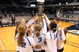 The Bluejays await their opponent in the NCAA Tournament announced on Sunday (Photo courtesy of Justin Casterline)