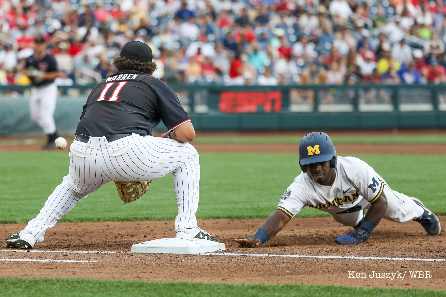 CWS 2019 Photo Gallery Michigan Starts Series with win over Texas Tech